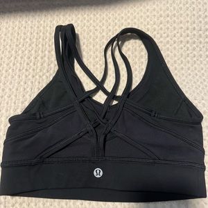 Lululemon Black Sports Bra